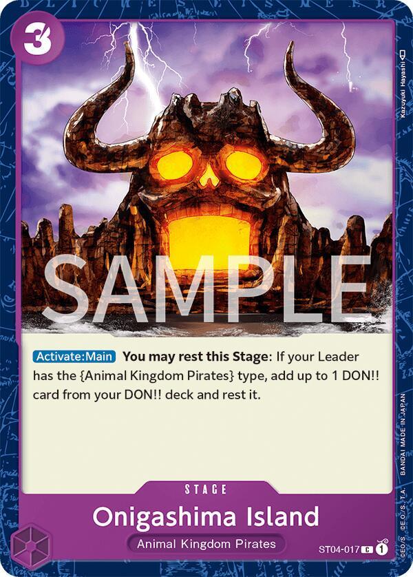 Onigashima Island card image