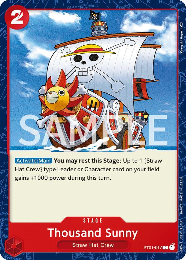 Thousand Sunny card image