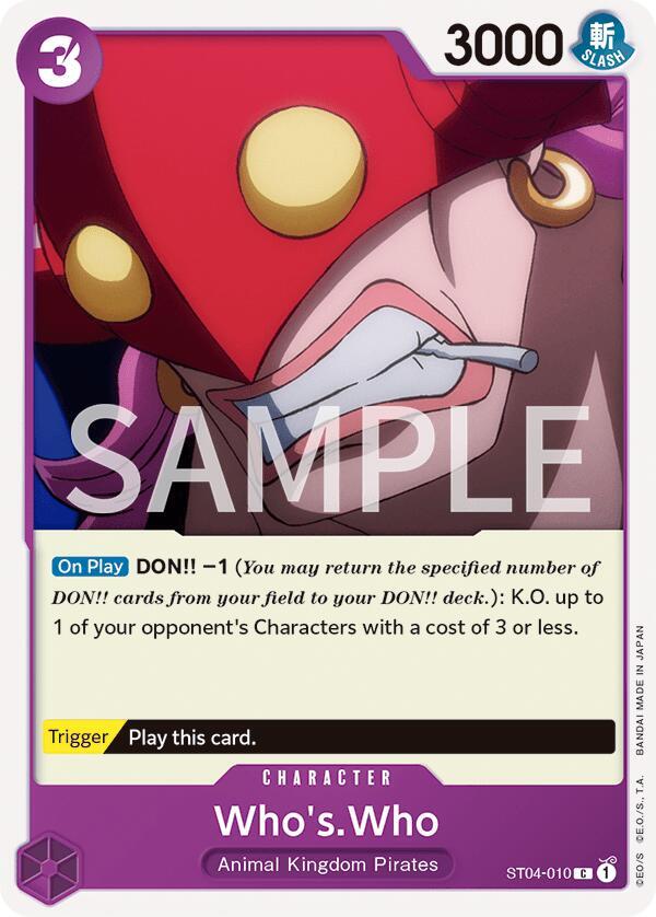 Who's.Who card image