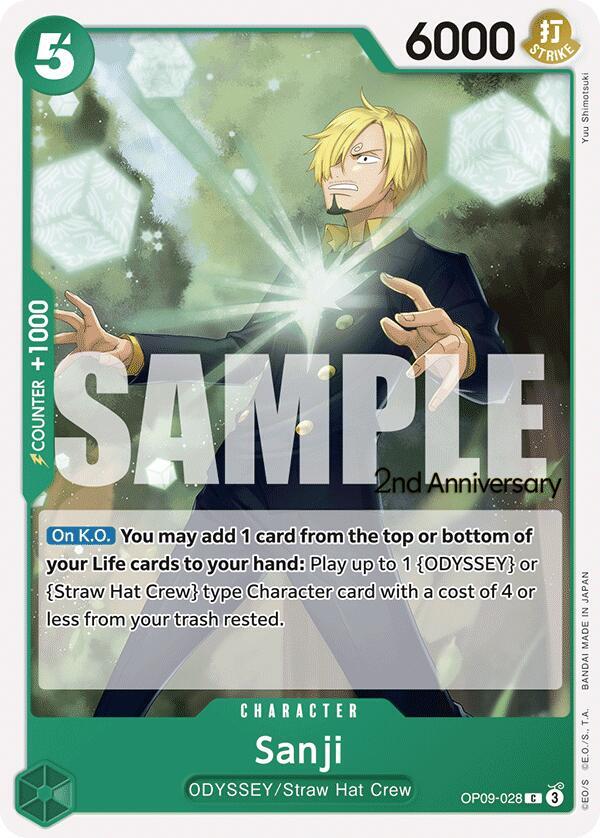 Sanji (028) card image