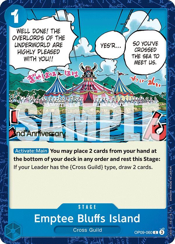 Emptee Bluffs Island card image