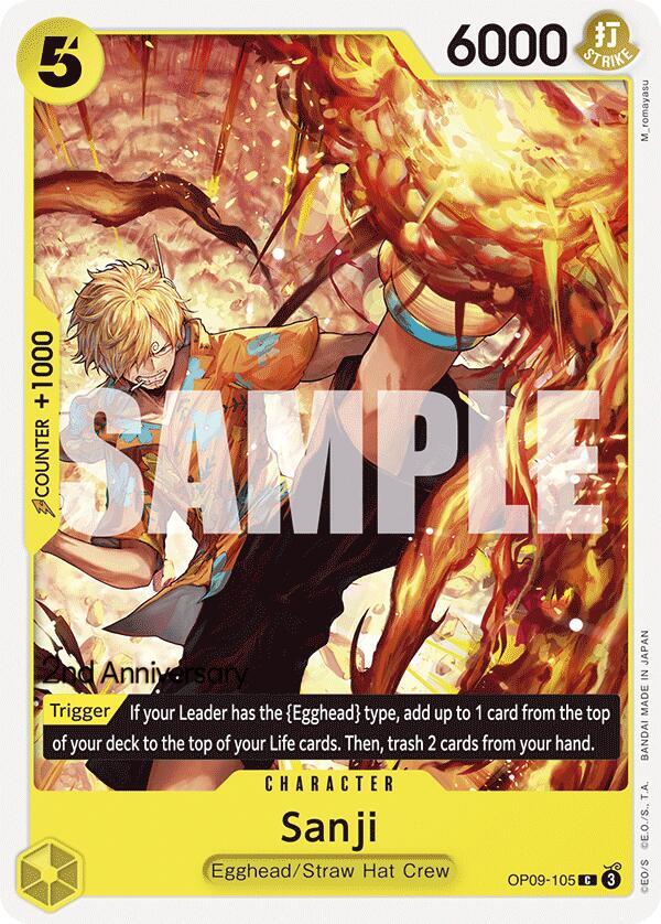 Sanji (105) card image