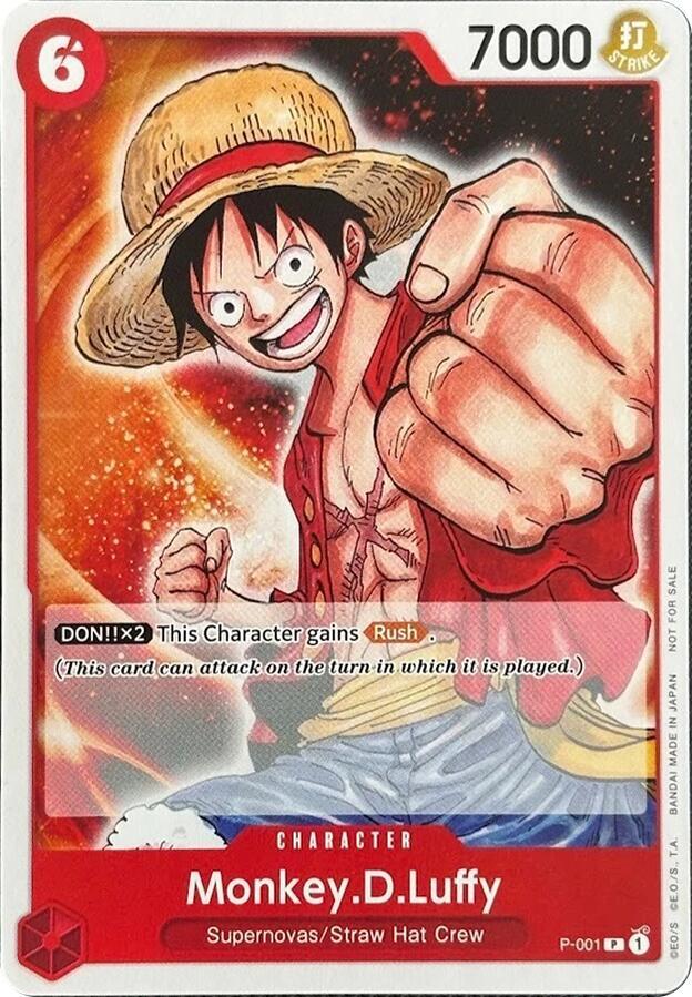 Monkey.D.Luffy (001) card image