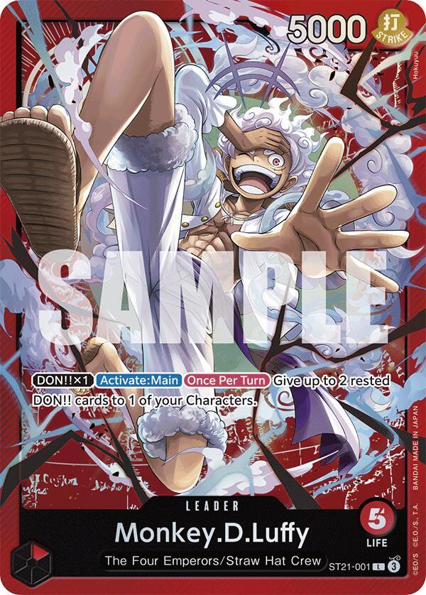 Monkey.D.Luffy (001) card image