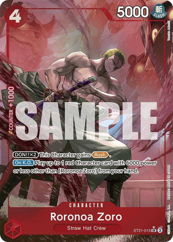 Roronoa Zoro (Parallel) card image