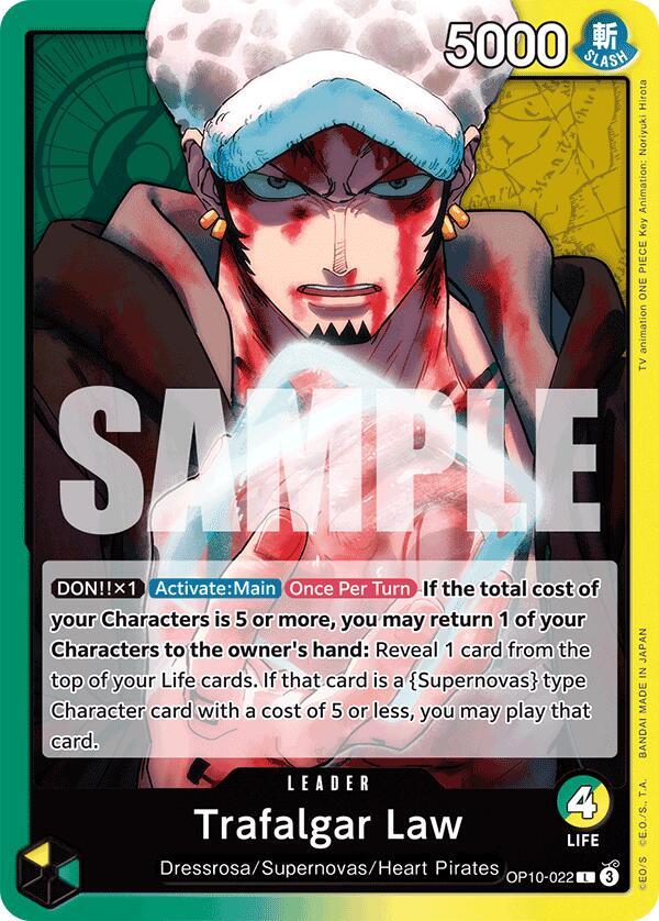 Trafalgar Law (022) card image