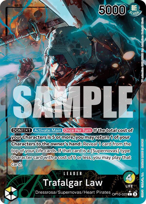 Trafalgar Law (022) (Parallel) card image