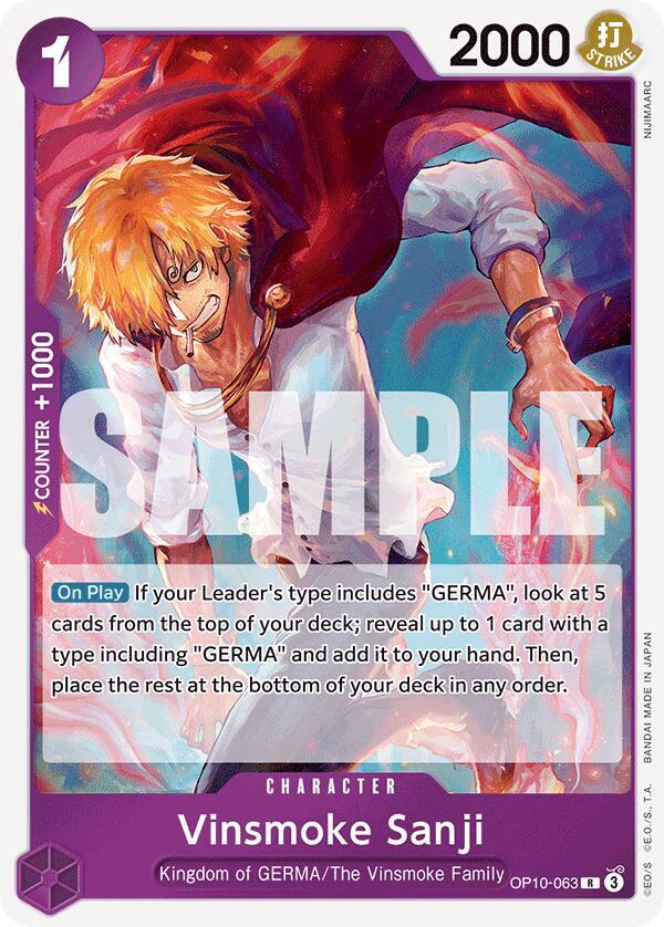 Vinsmoke Sanji card image