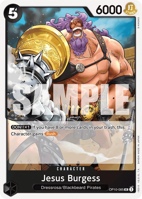 Jesus Burgess card image