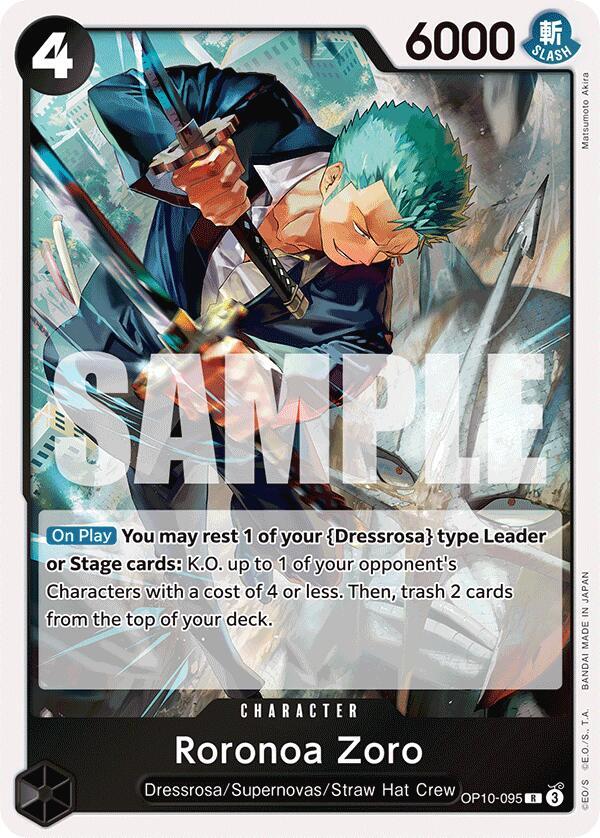 Roronoa Zoro (095) card image