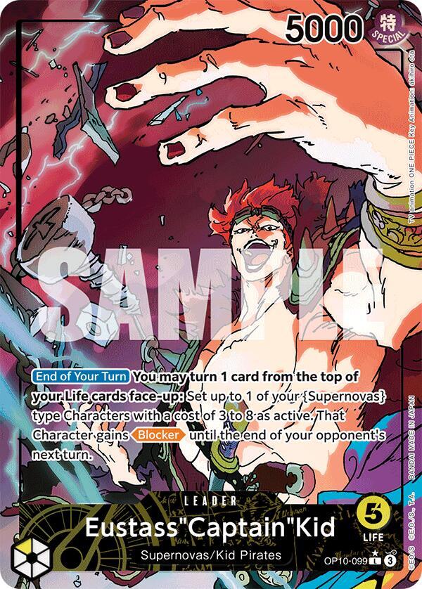 Eustass"Captain"Kid (099) (Parallel) card image