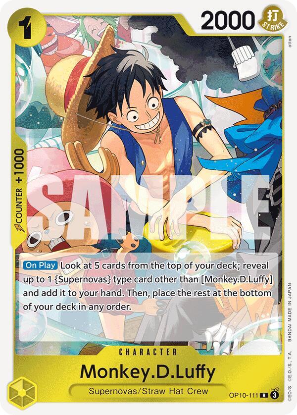 Monkey.D.Luffy (111) card image