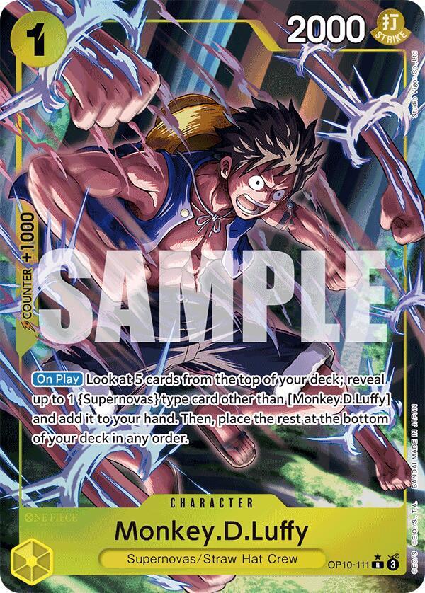Monkey.D.Luffy (111) (Parallel) card image
