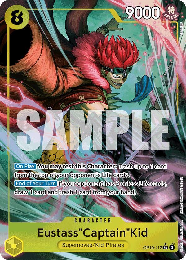 Eustass"Captain"Kid (112) (Parallel) card image