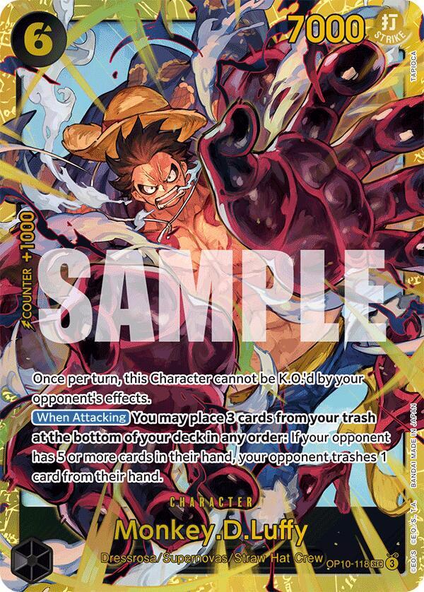 Monkey.D.Luffy (118) card image