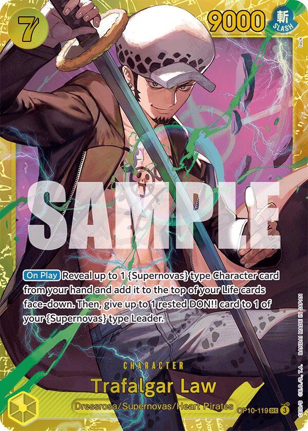 Trafalgar Law (119) card image