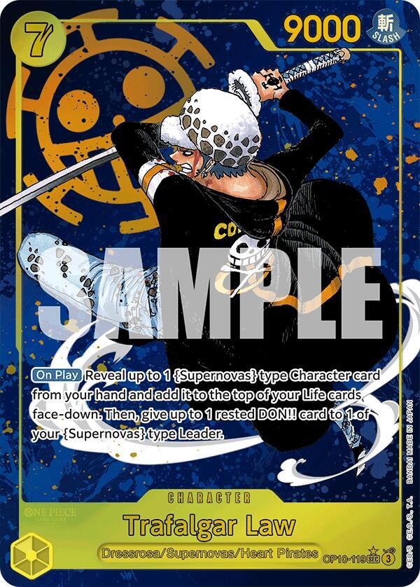 Trafalgar Law (119) (Parallel) card image