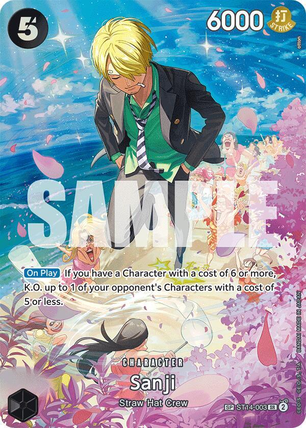 Sanji (SP) card image