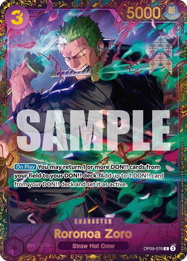 Roronoa Zoro (Championship 25-26 Regionals Season 1) card image