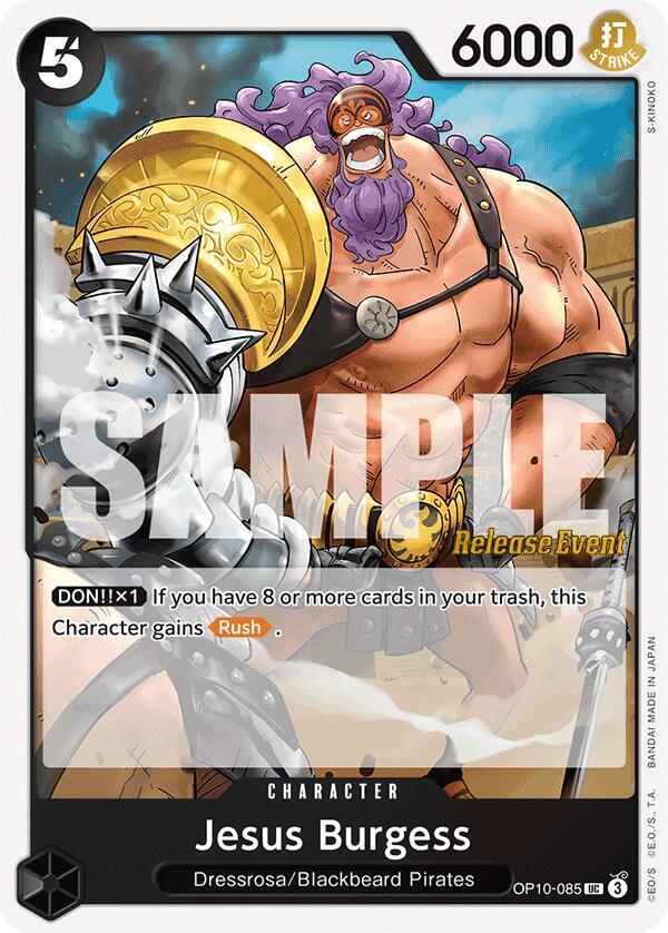 Jesus Burgess card image