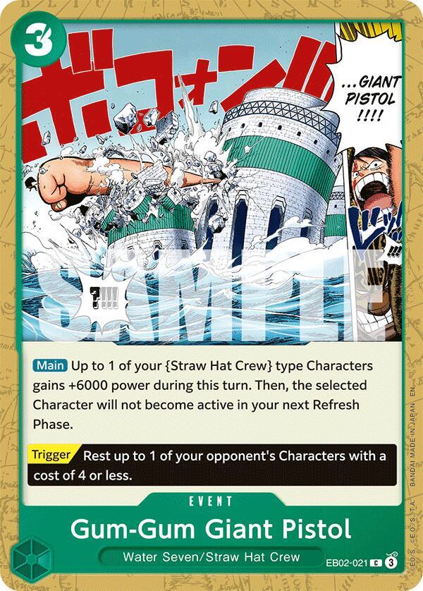 Gum-Gum Giant Pistol card image