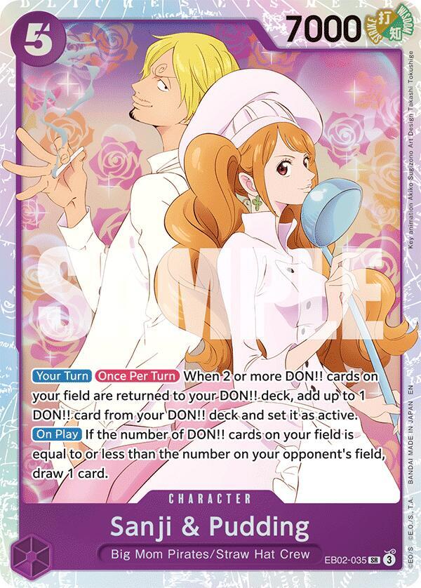 Sanji & Pudding card image