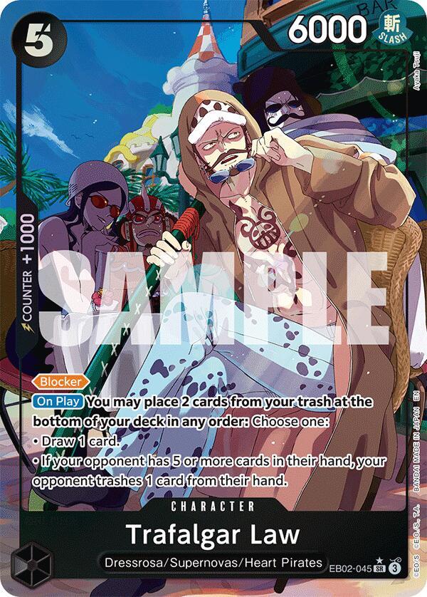 Trafalgar Law (Alternate Art) card image