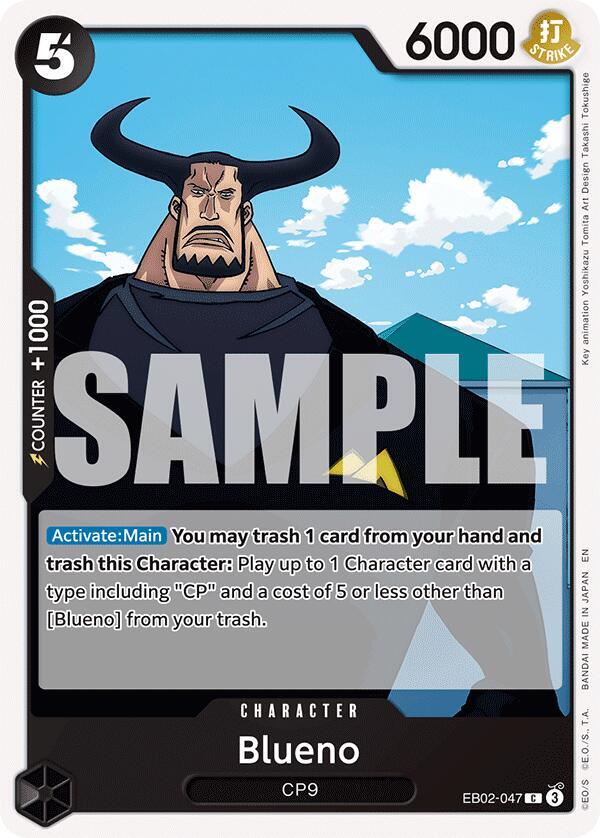 Blueno card image