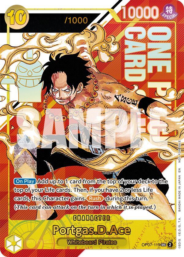 Portgas.D.Ace (Serial Numbered) card image