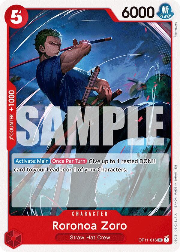 Roronoa Zoro card image