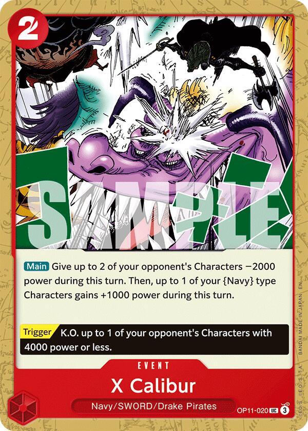 X Calibur card image