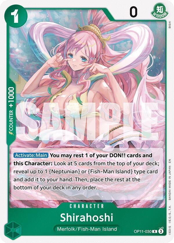 Shirahoshi (030) card image