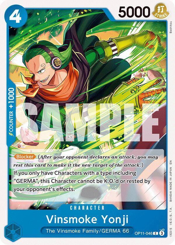 Vinsmoke Yonji card image