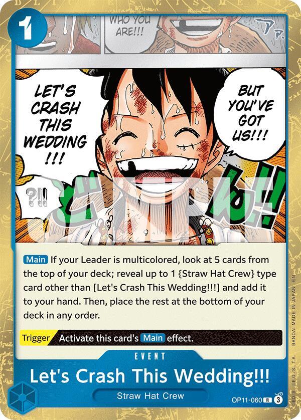 Let's Crash This Wedding!!! card image