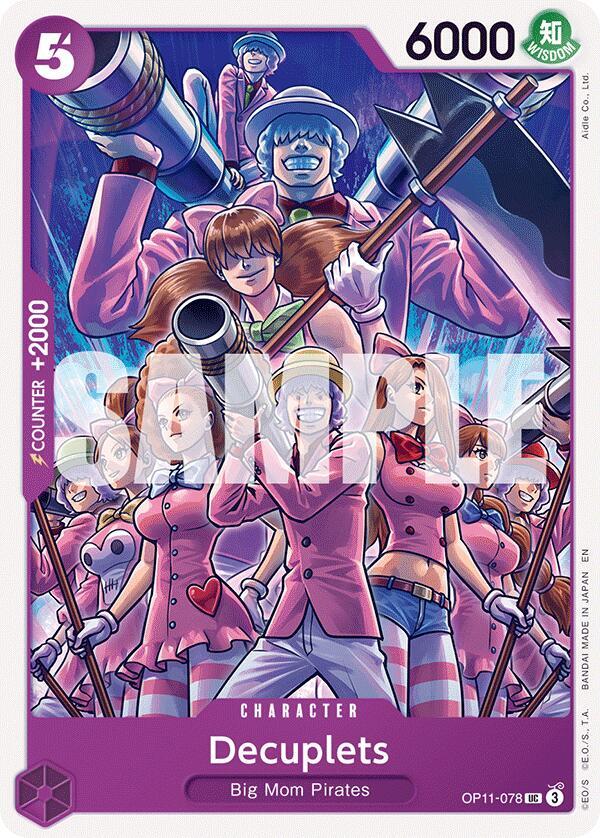 Decuplets card image