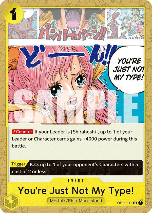 You're Just Not My Type! card image