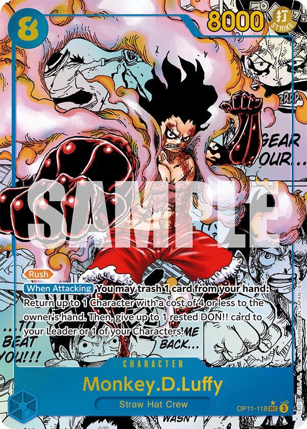 Monkey.D.Luffy (118) (Manga) card image