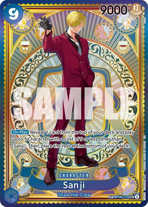 Sanji (SP) card image