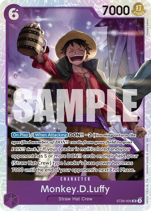 Monkey.D.Luffy (ST26-005) card image