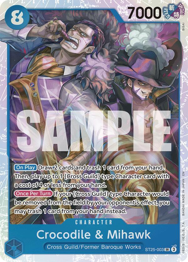 Crocodile & Mihawk card image