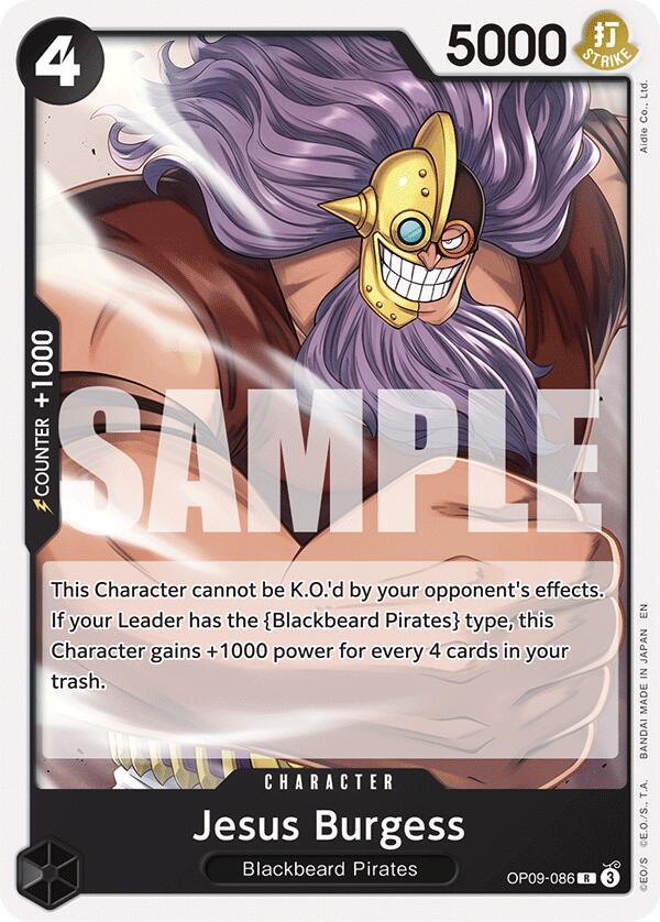 Jesus Burgess (Reprint) card image