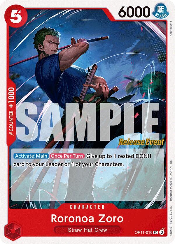 Roronoa Zoro card image