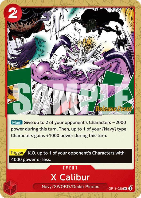X Calibur card image