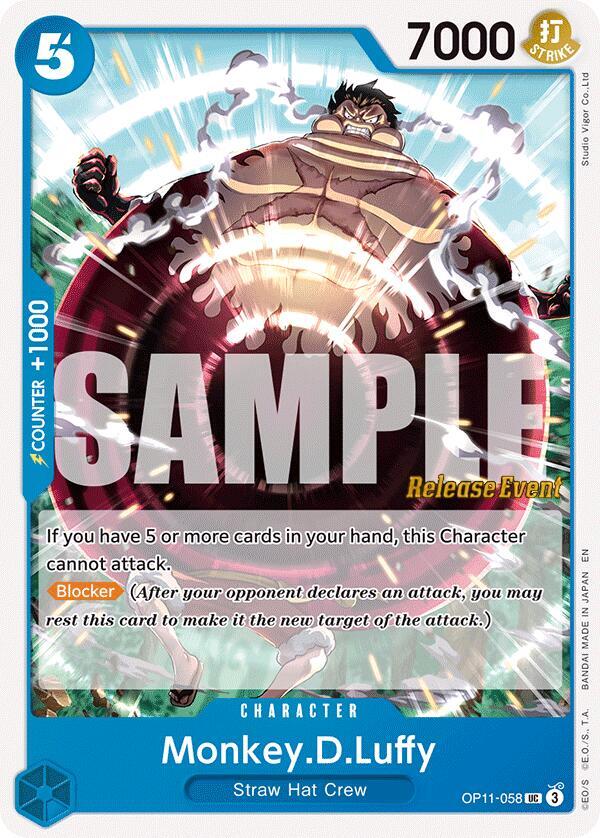 Monkey.D.Luffy (058) card image