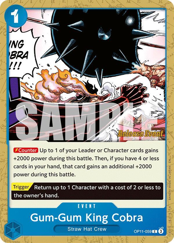 Gum-Gum King Cobra card image