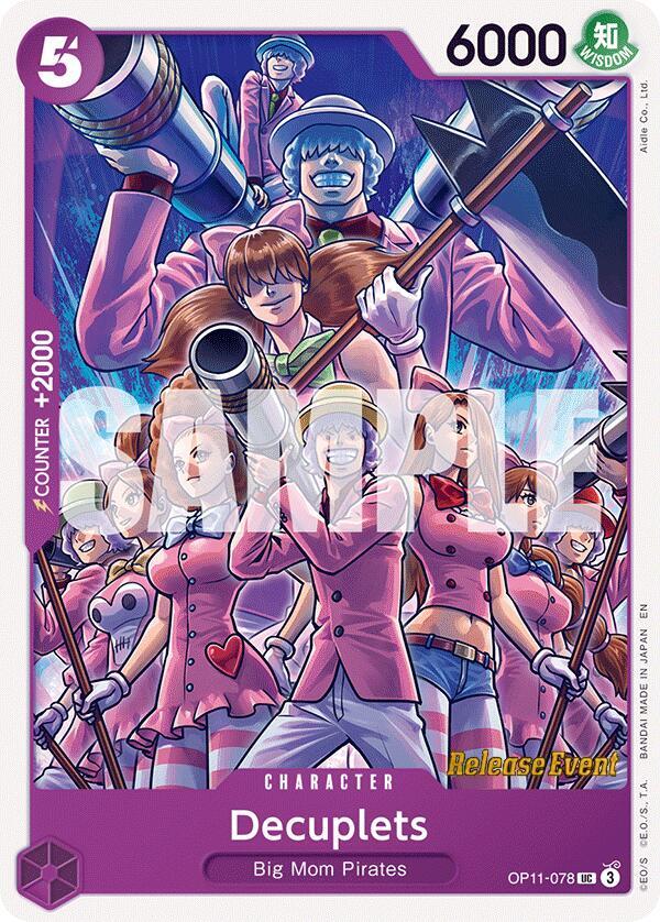 Decuplets card image