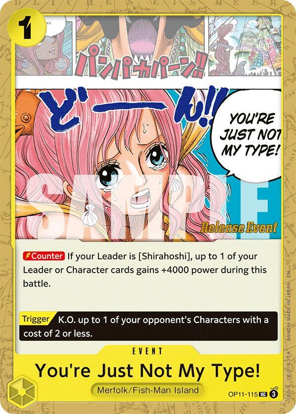 You're Just Not My Type! card image