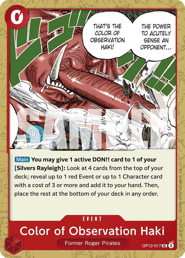 Color of Observation Haki card image