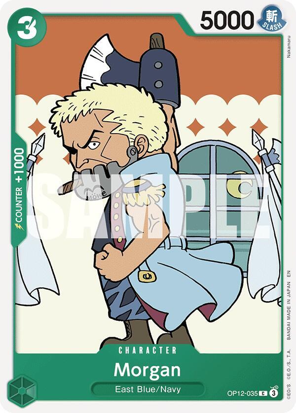 Morgan card image