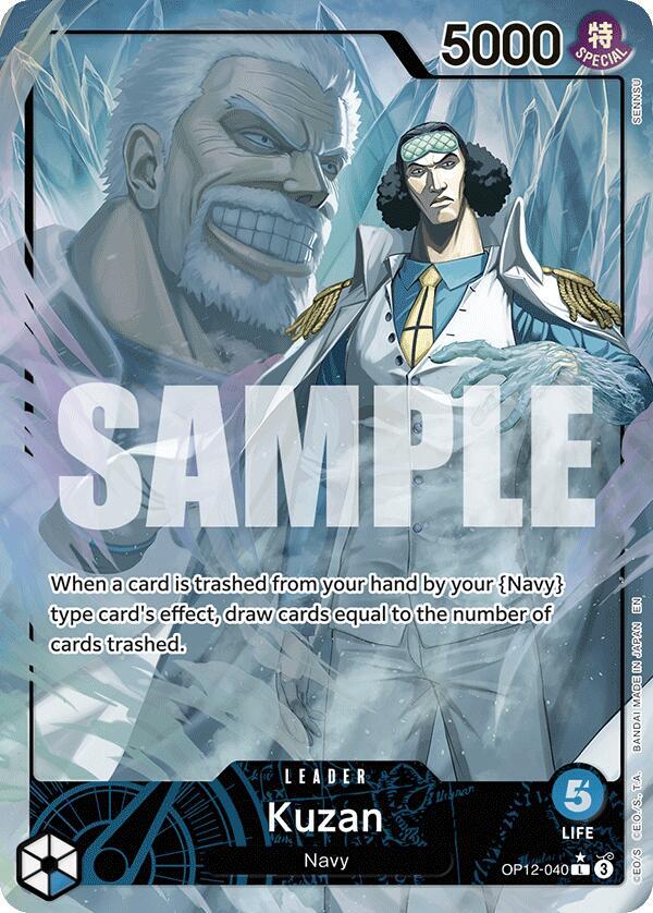 Kuzan (040) (Alternate Art) card image